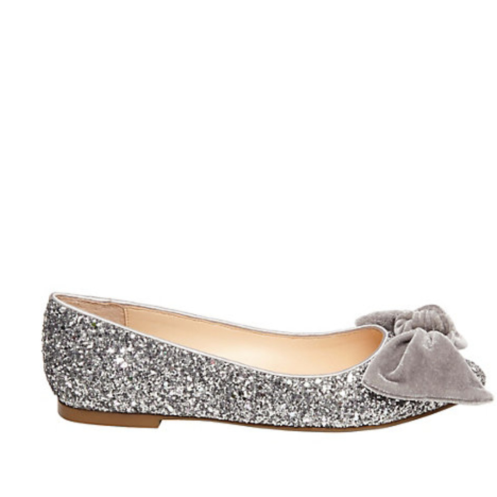 Betsey Johnson Glitter Ballet Flat - Picture 5 of 5